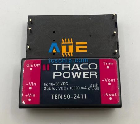 TEN50-2411 TEN50 Serise DC DC Converters แยก 6DIP โมดูล IC ผ่านรู